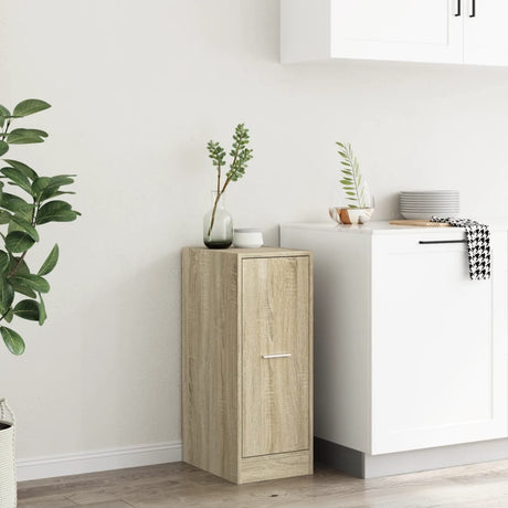 Vidaxl apothekerskast 30x41x77,5 cm bewerkt hout sonoma eikenkleurig