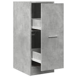 Vidaxl apothekerskast 30x41x77,5 cm bewerkt hout betongrijs