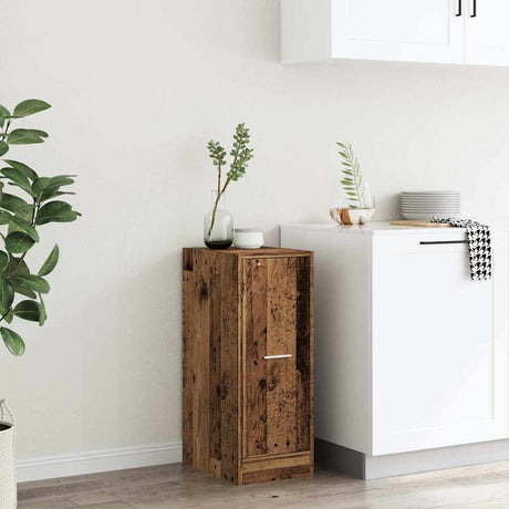 Vidaxl apothekerskast 30x41x77,5 cm bewerkt hout oud houtkleurig