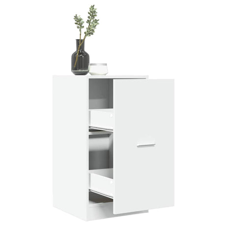 Vidaxl apothekerskast 40x41x77,5 cm bewerkt hout wit