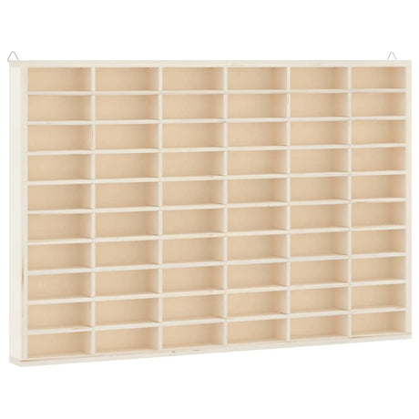 Vidaxl houten verzamelaarsvitrine met 60 vakken 60x4,5x40,5cm