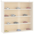 Vidaxl houten verzamelvitrine met deuren 40x8,5x37 cm