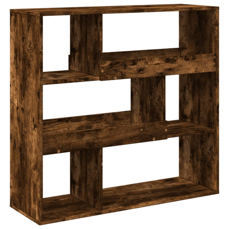 Vidaxl kamerscherm 100x33x94,5 cm bewerkt hout gerookt eikenkleurig