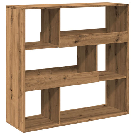 Vidaxl kamerscherm 100x33x94,5 cm bewerkt hout artisanaal eikenkleur