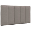 Vidaxl hoofdbordkussen hanko 80 cm stof taupe