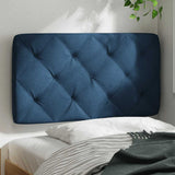 Vidaxl hoofdbordkussen 90 cm stof blauw