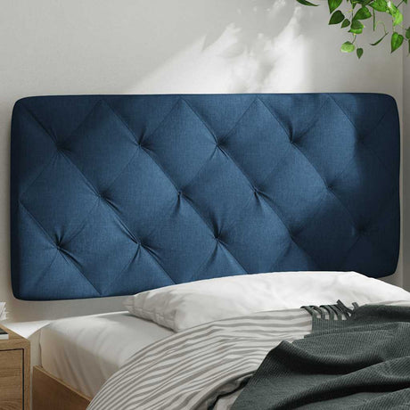 Vidaxl hoofdbordkussen 100 cm stof blauw
