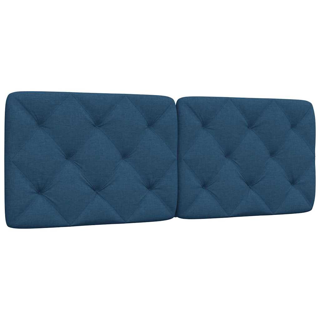 Vidaxl hoofdbordkussen 140 cm stof blauw