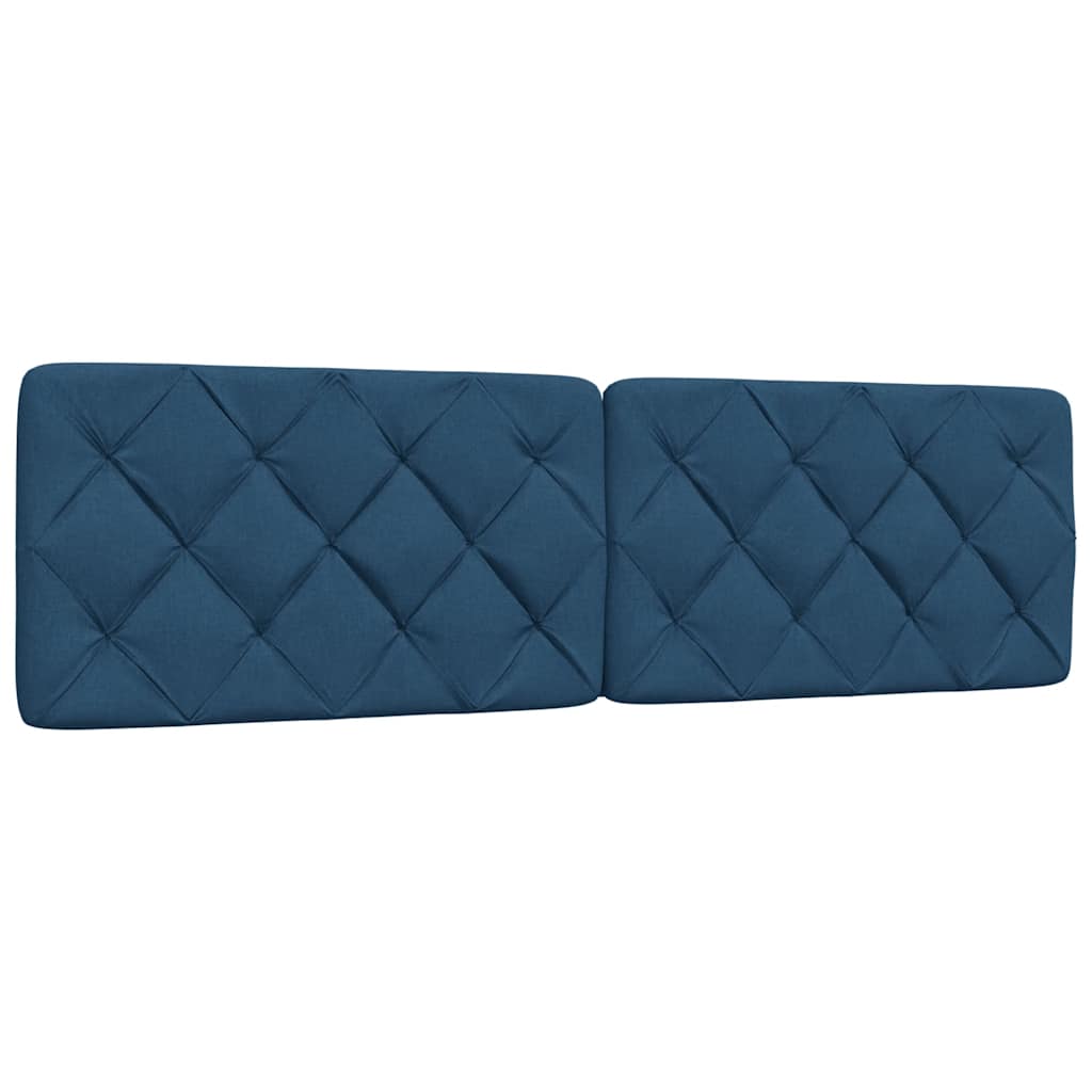 Vidaxl hoofdbordkussen 180 cm stof blauw