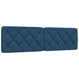 Vidaxl hoofdbordkussen 180 cm stof blauw