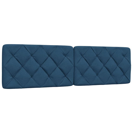 Vidaxl hoofdbordkussen 180 cm stof blauw