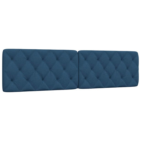 Vidaxl hoofdbordkussen 200 cm stof blauw