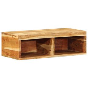 Vidaxl tv-meubel wandmontage 60x30x19 cm massief acaciahout