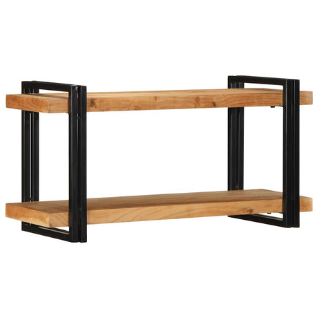 Vidaxl wandschap 90x33x45 cm massief acaciahout