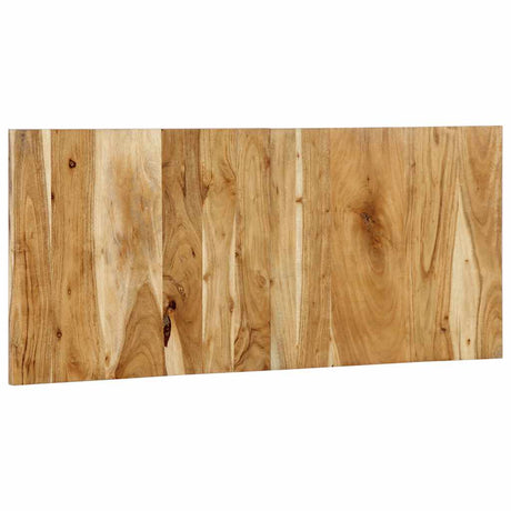 Vidaxl hoofdbord 120 cm massief acaciahout
