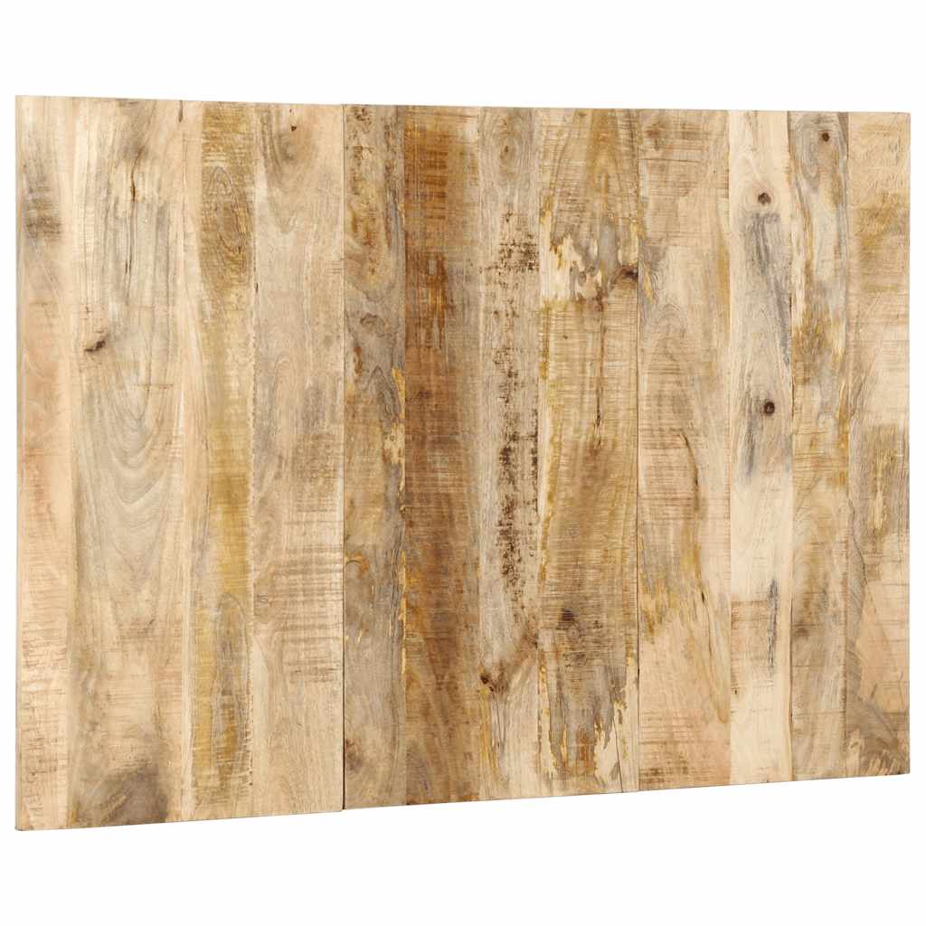Vidaxl hoofdbord 120 cm massief ruw mangohout