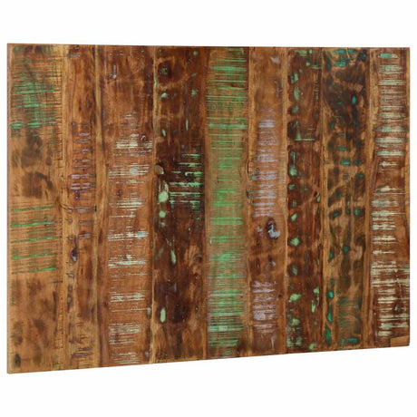Vidaxl hoofdbord 120 cm massief gerecycled hout meerkleurig