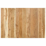 Vidaxl hoofdbord 120 cm massief acaciahout