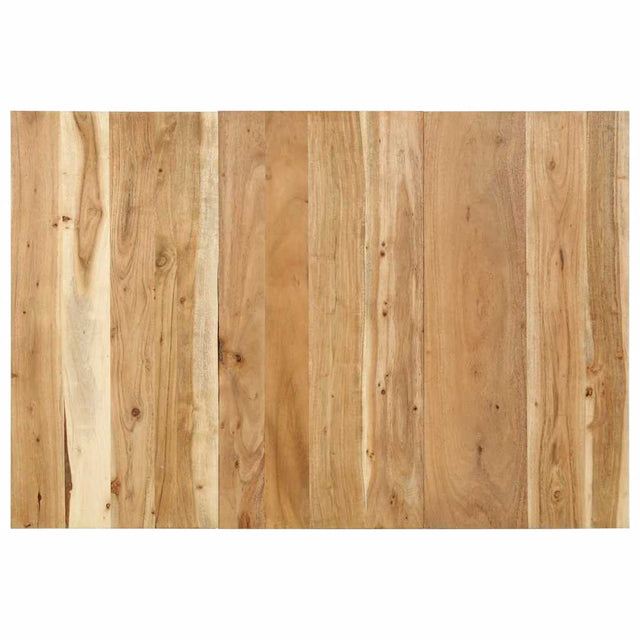 Vidaxl hoofdbord 120 cm massief acaciahout