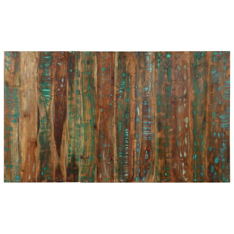 Vidaxl hoofdbord 140 cm massief gerecycled hout meerkleurig