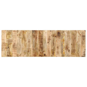 Vidaxl hoofdbord 160 cm massief ruw mangohout