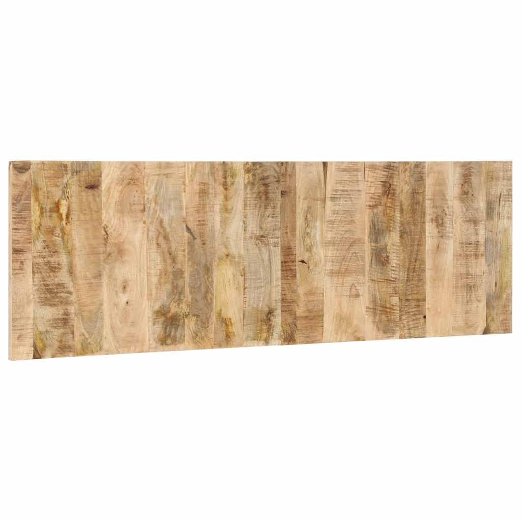 Vidaxl hoofdbord 160 cm massief ruw mangohout