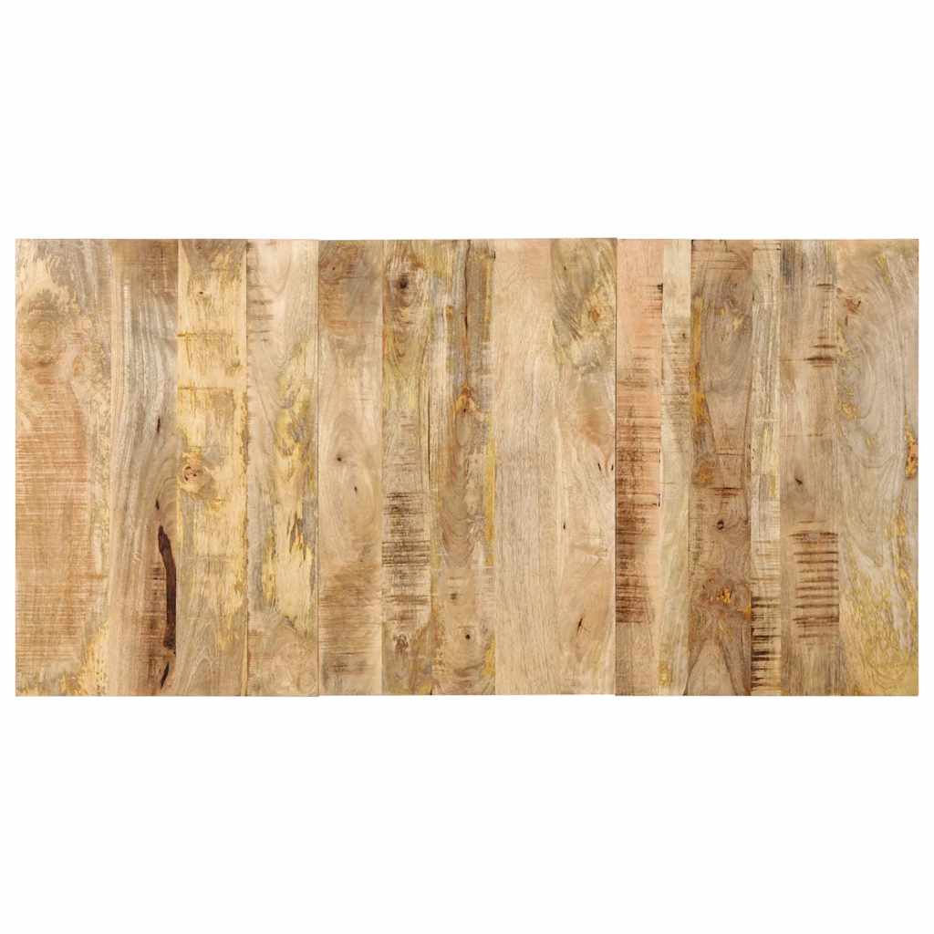 Vidaxl hoofdbord 160 cm massief ruw mangohout