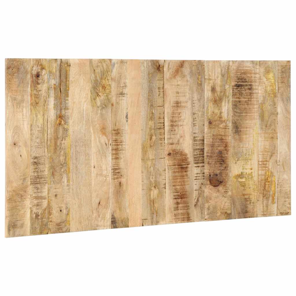 Vidaxl hoofdbord 160 cm massief ruw mangohout