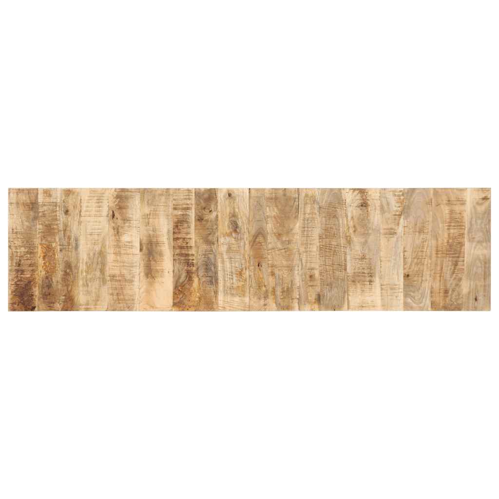 Vidaxl hoofdbord 200 cm massief ruw mangohout