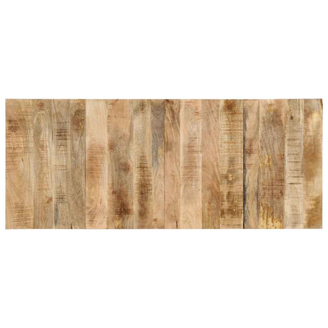 Vidaxl hoofdbord 200 cm massief ruw mangohout