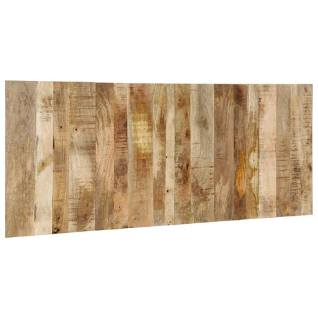 Vidaxl hoofdbord 200 cm massief ruw mangohout