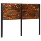 Vidaxl hoofdeinde 140 cm massief gerecycled en ijzer