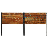 Vidaxl hoofdeinde 200 cm massief gerecycled en ijzer
