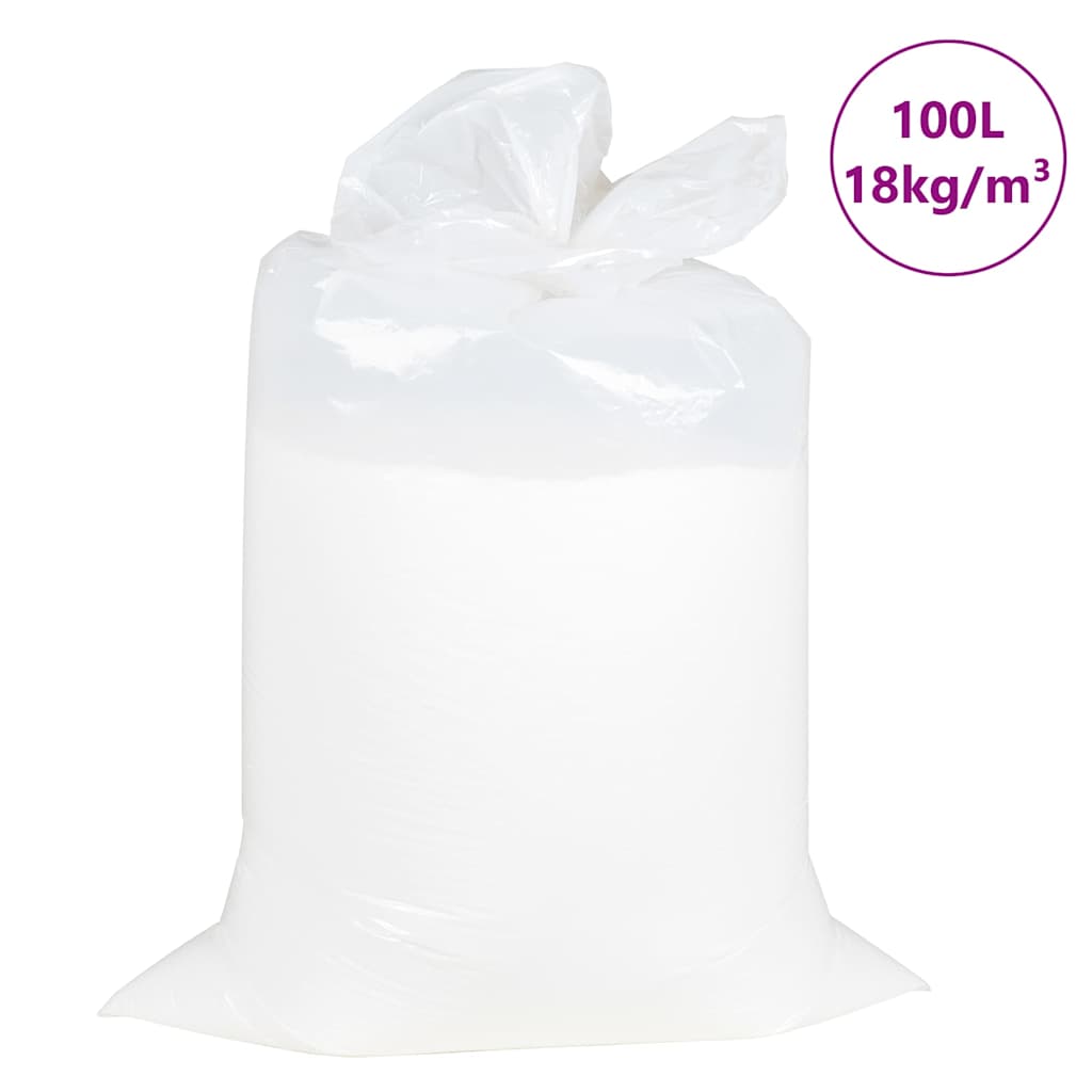 Sac de banting vidaxl remplissage eps 100 l blanc 18 kg m³