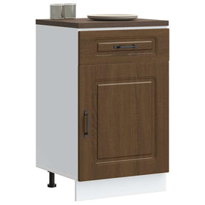 Vidaxl onderkast kalmar bewerkt hout bruin eikenkleur
