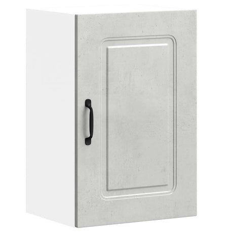 Vidaxl keukenbovenkast kalmar bewerkt hout betongrijs