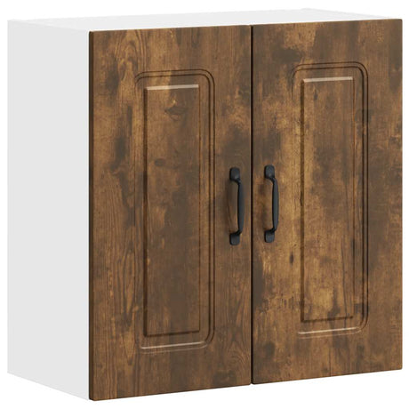 Vidaxl keukenbovenkast kalmar bewerkt hout gerookt eikenkleurig