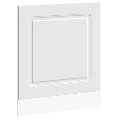Vidaxl vaatwaspaneel kalmar 60x1,5x57 cm bewerkt hout wit