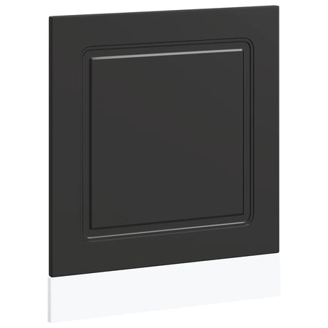 Vidaxl vaatwaspaneel kalmar 60x1,5x57 cm bewerkt hout zwart
