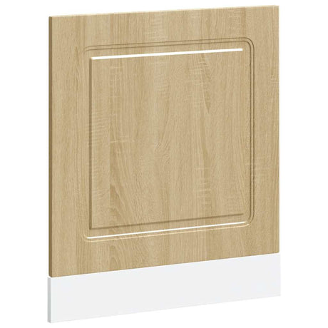 Vidaxl vaatwaspaneel kalmar 60x1,5x57 cm bewerkt hout sonoma eiken