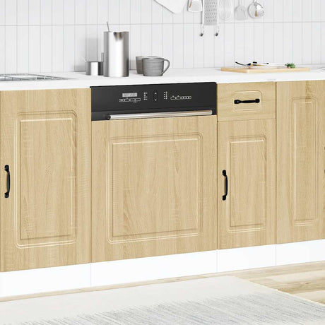 Vidaxl vaatwaspaneel kalmar 60x1,5x57 cm bewerkt hout sonoma eiken