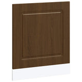 Vidaxl vaatwaspaneel kalmar 60x1,5x57 cm bewerkt hout bruin eikenkleur