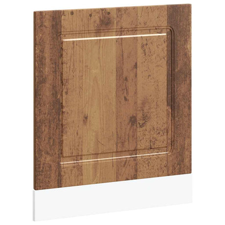 Vidaxl vaatwaspaneel kalmar 60x1,5x57 cm bewerkt hout oud houtkleurig