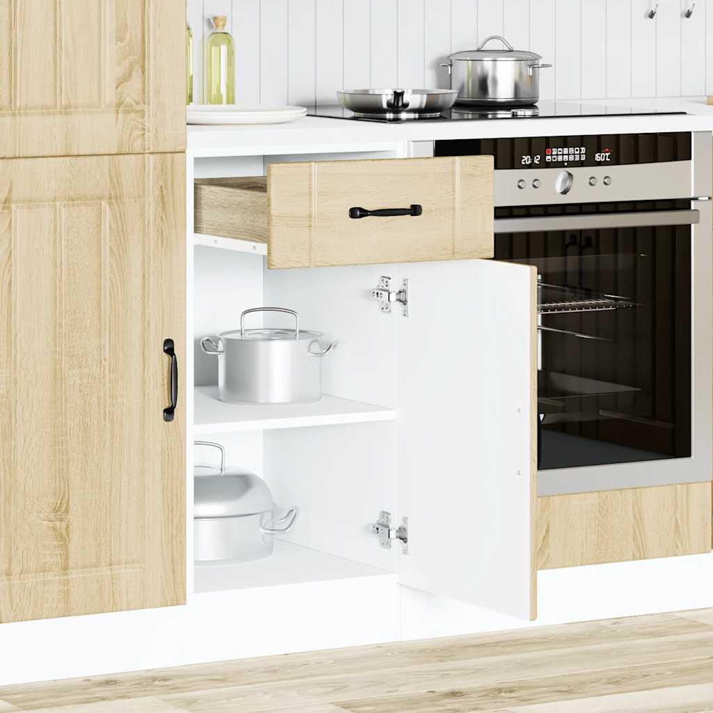 Vidaxl onderkast lucca bewerkt hout sonoma eikenkleurig