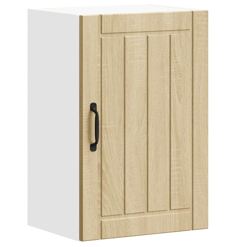 Vidaxl keukenbovenkast lucca bewerkt hout sonoma eikenkleurig