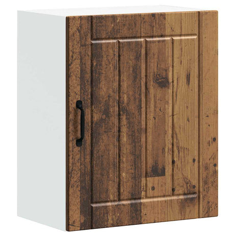 Vidaxl keukenbovenkast lucca bewerkt hout oud houtkleurig