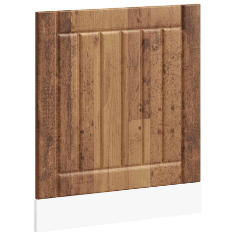 Vidaxl vaatwaspaneel lucca bewerkt hout oud houtkleurig