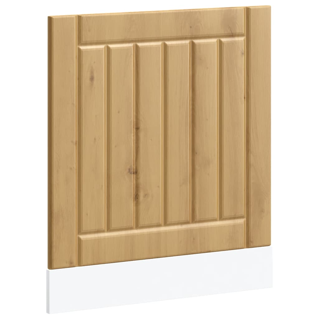 Vidaxl vaatwaspaneel lucca bewerkt hout artisanaal eikenkleur