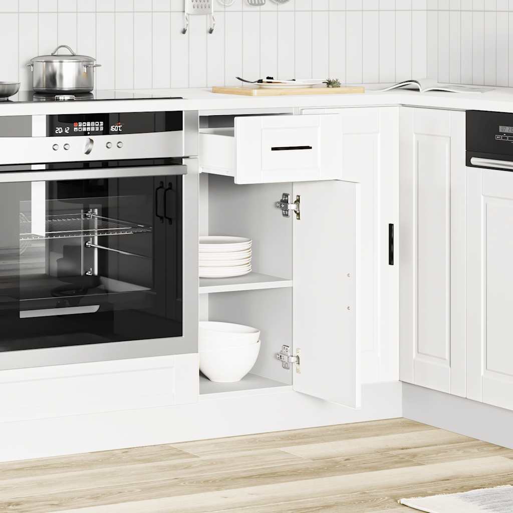 Vidaxl onderkast porto bewerkt hout wit