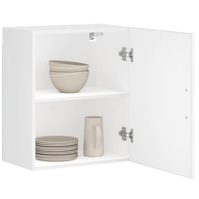 Vidaxl keukenbovenkasten 2 st porto bewerkt hout wit